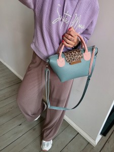 Lola Ocean + Leopard III Beige Nubuck + Blush 