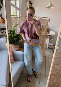 Bigger Pocket Lazy Braided Brown + Lila Croco + Honey Suede Corduroy 