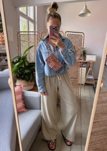 XS Pink Leopard IV Nubuck 