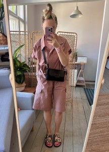 MiniMini Clap Black Crystal Nubuck + Black Korodo 