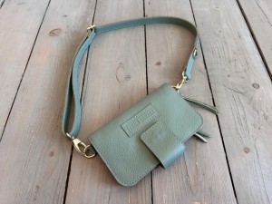 XS Sage + Plum Suede