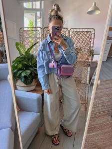 Traveller 2 v. classic Violet + Paisley Nubuck  + Pale Lila + Braided Fuchsia Sunglasses Case 