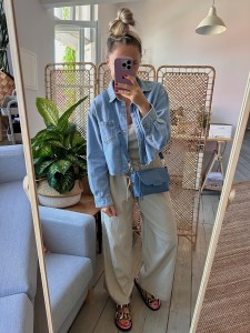 MiniMini Clap Jeans Croco