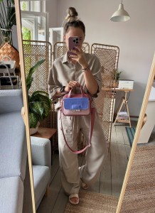 Bigger Pocket Shamal + Cobalt + Pale Pink 