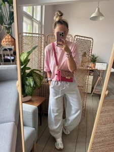 MiniMini Clap Fuchsia + Leopard IV Pink Nubuck 