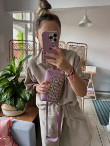 MiniMini Clap Heather + Floral 