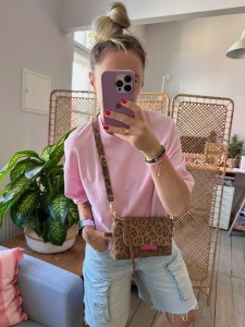 MiniMini Clap Leopard IV Siena Nubuck