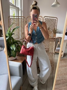 Looloo Red Leopard IV Nubuck