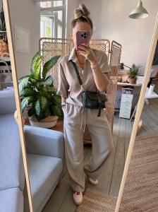 Mid Lola Leopard II Green Suede