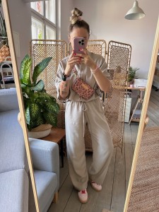 XS Leopard IV Pink Nubuck