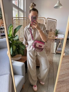 Traveller 2 v. classic Dahlia + Fuchsia Bubbles + Pale Pink + Leopard III Pink