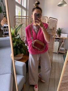 Traveller 2 v. classic Leopard IV Beige Nubuck + Burgundy Bubbles + Deer Corduroy Nubuck