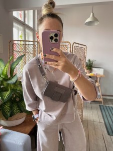 XS Dark Grey Braided Nubuck