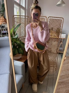 Traveller 2 v. classic Salmon + Emerald Bubbles + Honey Croco II