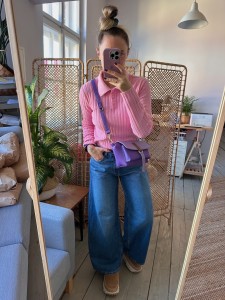 Mid Lola Full Violet + Lila Braided + Purple Bubbles Nubuck