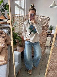 Mobiler Jeans Croco II + Emerald Croco II 