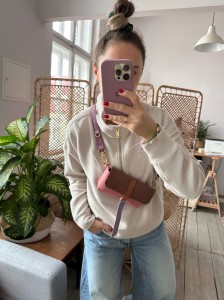 Mobiler Pink Roses + Milk Choco Bubbles 