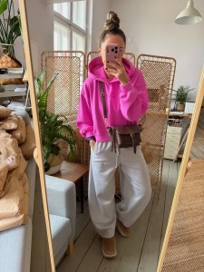 Mid Lola Full Taupe Croco II Vintage 