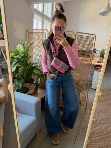 Mobiler Light Grey + Bubble Gum + Wallet