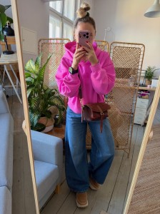 Mid Lola Full Deep Burgundy + Muscat Suede + Lazy Braided