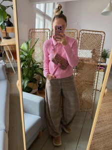 Mobiler Leopard III Pink Nubuck