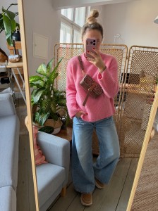 Mobiler Milk Choco Croco II + Leopard III Nubuck + Wallet