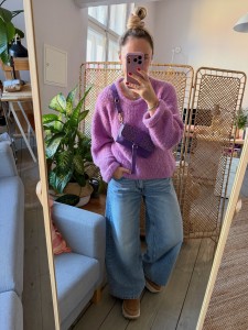 Mobiler Violet + Dotty Violet Nubuck