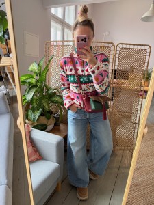 Mid Lola Full Cranberry + Emerald Croco II + Leopard IV Siena Suede + Wallet