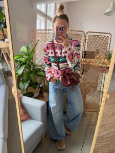 Mid Lola Full Lazy Braided Chestnut Brown