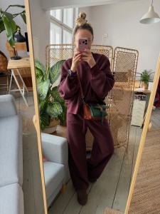 Mid Lola Full Lazy Braided Brown + Emerald Croco II + Green Snake + Wallet