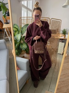 Sachet Clap Milk Choco Bubbles + Cream Nubuck Leopard IV