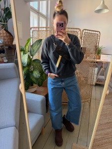 Mobiler Black + Paisley Black Gold Nubuck 