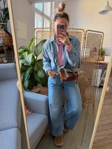 Mid Lola Full Lazy Braided Brown + Sage + Leopard IV Beige Nubuck  + Wallet