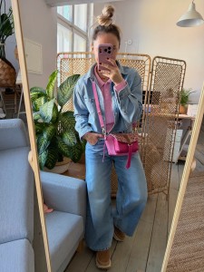 Mid Lola Full Bubble Gum + Leopard IV Pink Nubuck + Fuchsia Bubbles