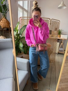 Mid Lola Full Balsamic + Dark Beige + Pink Bubbles