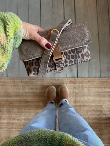 Mobiler Fossil + Leopard III Beige Nubuck