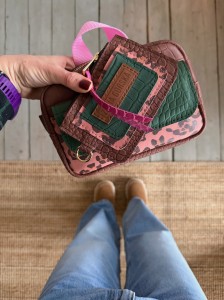 Traveller v.2 Sport Taupe Croco II + Emerald Croco II + Pink Leopard IV Nubuck + Wallet