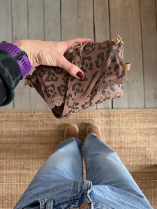 Mini Lola Wavy Leopard IV Beige Nubuck