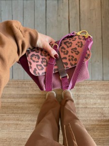 Mid Lola Full Dahlia + BrownRose Suede Corduroy + Leopard IV Pink Nubuck