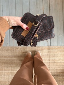 Mobiler Choco Nubuck Leopard I + Wallet