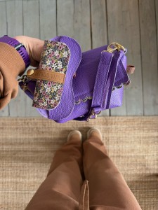 Mini Lola Two Wavy Violet + Floral + Sunglasses Case 