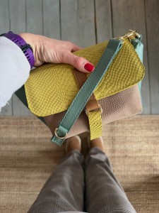 Mid Lola Full Sage + Pear Korodo + Cappuccino Bubbles Nubuck