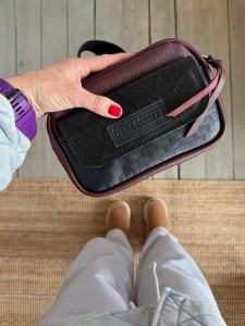 Traveller v.2 Sport Dark Cranberry + Tiny Reptile Black + Braided Black