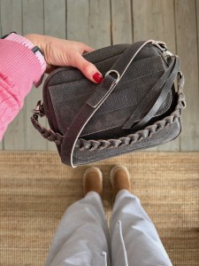 Pocketer Creck Grey Suede