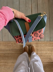 Mid Lola Full Jeans + Emerald Bubbles + Pink Leopard IV Nubuck