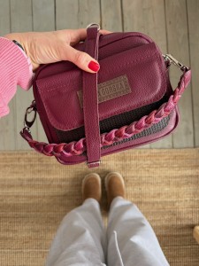 Pocketer Dark Dahlia + Choco Lazy Braided