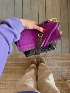 Mid Lola Full Two Wavy Deep Burgundy + Verbena Suede + Paisley Pastel Nubuck