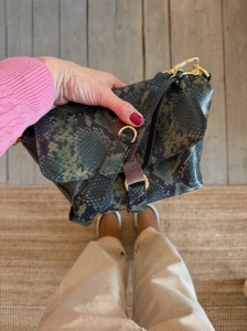 Mid Lola Full Dark Green Snake 