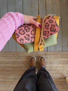 Mid Lola Full Honey + Leopard IV Pink Nubuck + Olive Bubbles