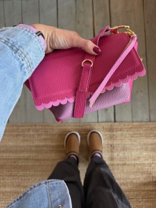 Mid Lola Full Two Wavy Fuchsia + Bubble Gum + Heather